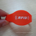 Hf Chip Silicone RFID Wristband for Access Control